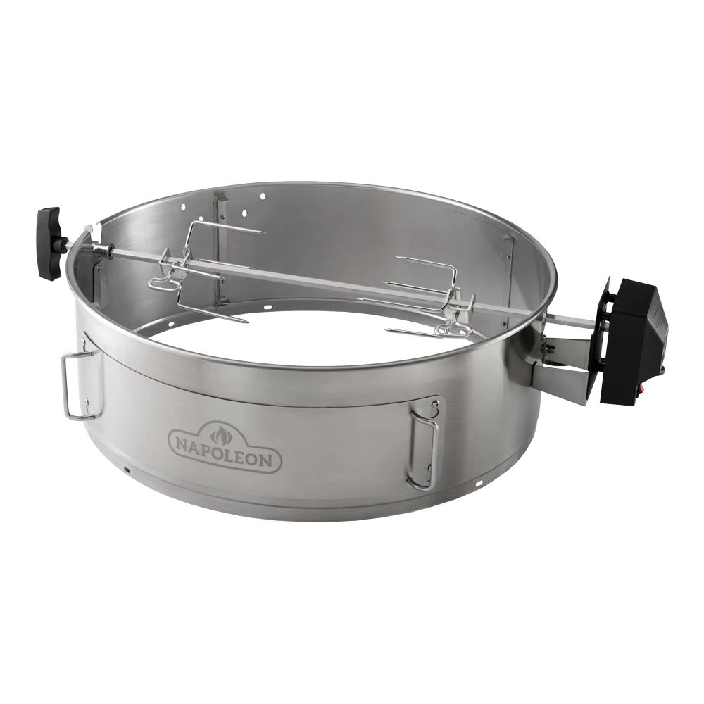 Draaispit Voor Houtskool Barbecue U00d8 57cm - Napoleon 1 Draaispit Voor Houtskool Barbecue U00d8 57cm - Napoleon