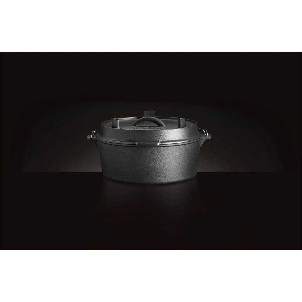 Dutch Oven U00f8 28cm 6L - Gietijzer - Napoleon 2 Dutch Oven U00f8 28cm 6L - Gietijzer - Napoleon - Afbeelding 2