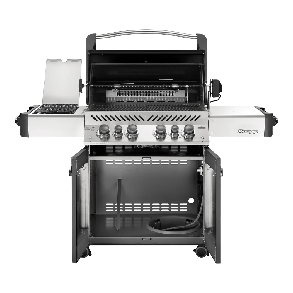 Napoleon Prestige 500 - Charcoal Gray Met Infrarode Zij- En Achterbranders - Gas Barbecues 3 Napoleon Prestige 500 - Charcoal Gray Met Infrarode Zij- En Achterbranders - Gas Barbecues - Afbeelding 3