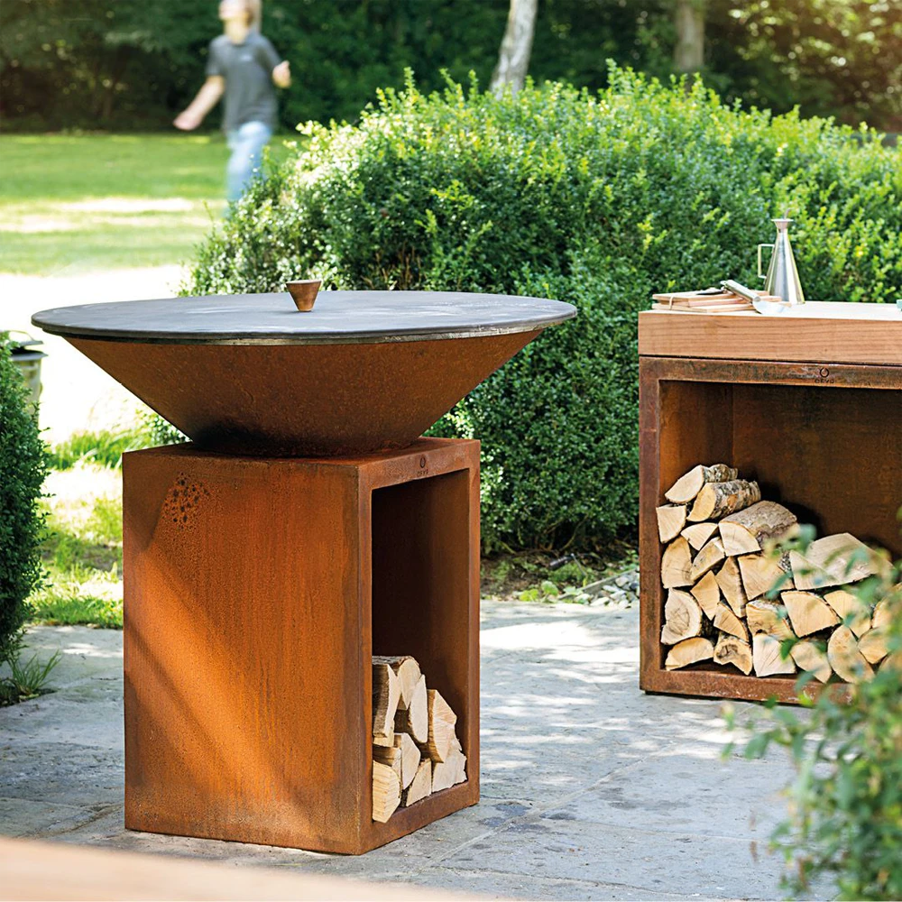 OFYR Deksel Zwart 100 (u00d8 100 Cm) 2 OFYR Deksel Zwart 100 (u00d8 100 Cm) - Afbeelding 2