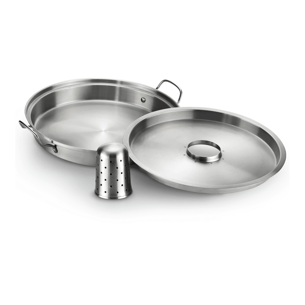 PRO Gevogeltestomer En Pan - RVS - Napoleon 2 PRO Gevogeltestomer En Pan - RVS - Napoleon - Afbeelding 2