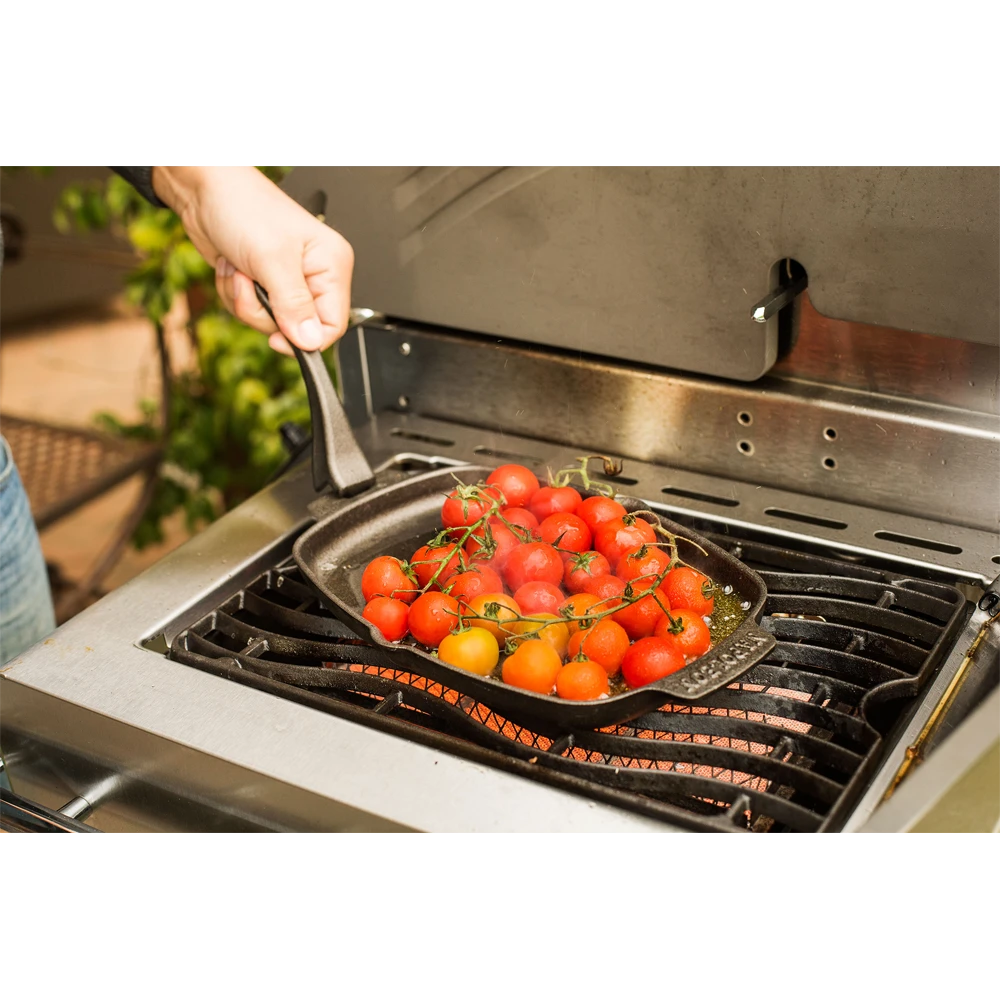 PRO Gietijzeren Pan Met Onderzetter - Napoleon 2 PRO Gietijzeren Pan Met Onderzetter - Napoleon - Afbeelding 2