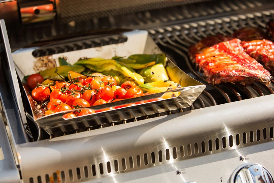 PRO RVS Groentekorf - Napoleon 2 PRO RVS Groentekorf - Napoleon - Afbeelding 2