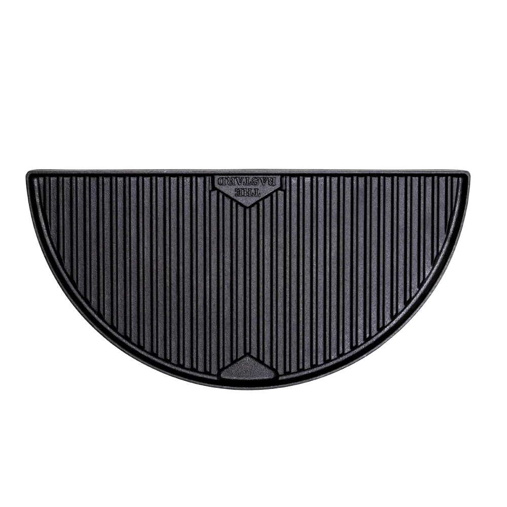 The Bastard Cast Iron Half Moon Griddle Large - Barbecue Kookgerei, Barbecueroosters En Bakplaten
