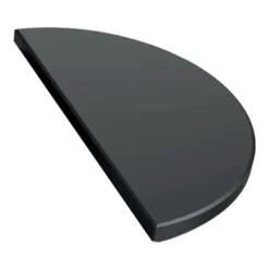 The Bastard Half Moon Stone Black Medium - Barbecue Kookgerei, Barbecueroosters En Bakplaten