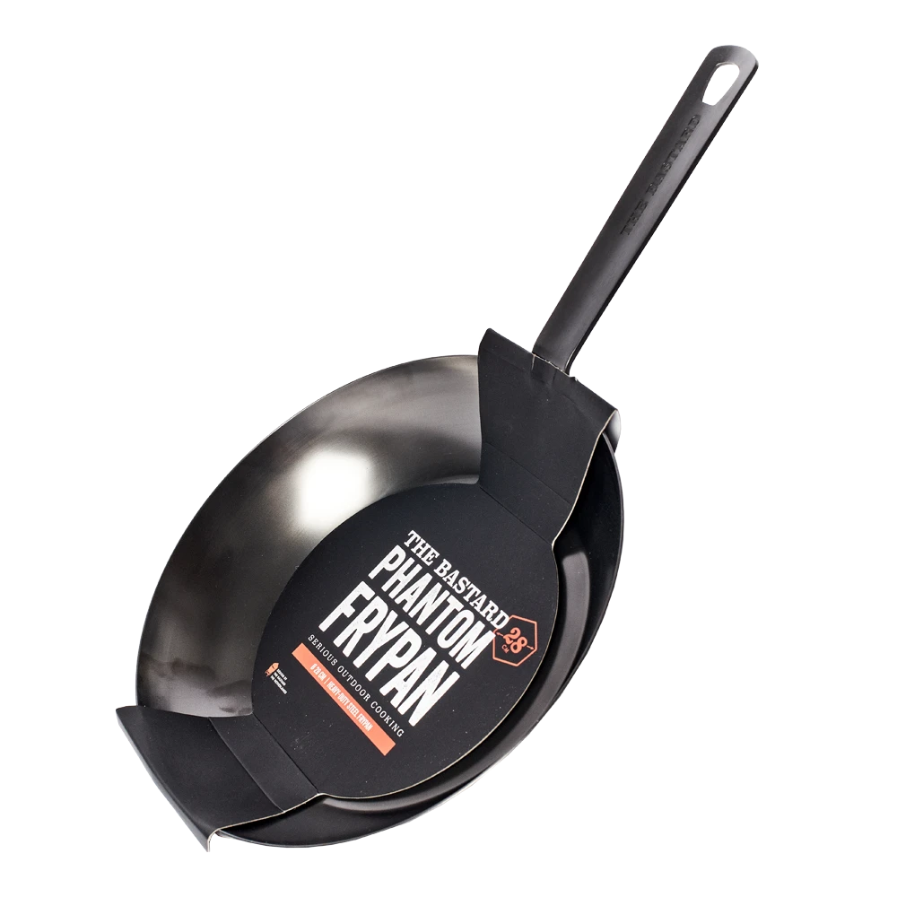 The Bastard Phantom Pan Steel L U00d8 28 Cm - Barbecue Kookgerei 1 The Bastard Phantom Pan Steel L U00d8 28 Cm - Barbecue Kookgerei
