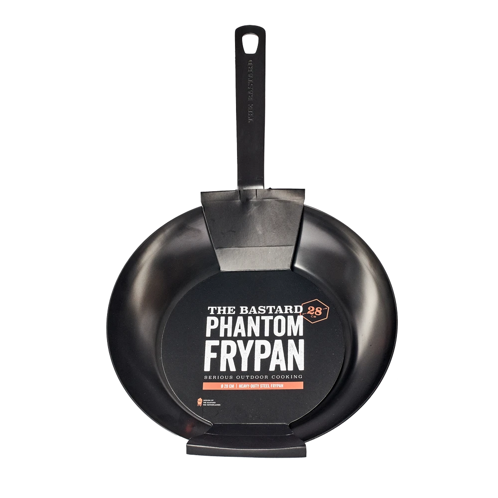 The Bastard Phantom Pan Steel L U00d8 28 Cm - Barbecue Kookgerei 2 The Bastard Phantom Pan Steel L U00d8 28 Cm - Barbecue Kookgerei - Afbeelding 2