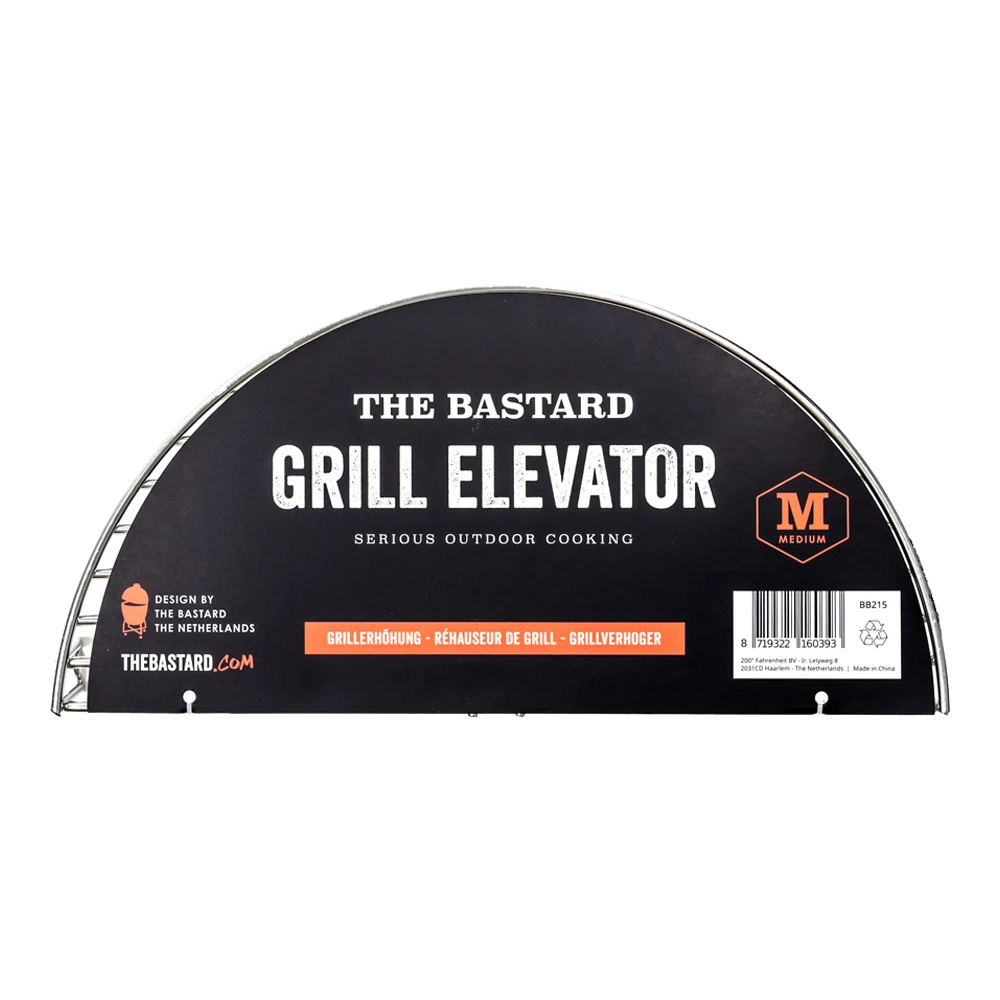 The Bastard RVS Grillrooster Medium - Grillroosters 2 The Bastard RVS Grillrooster Medium - Grillroosters - Afbeelding 2